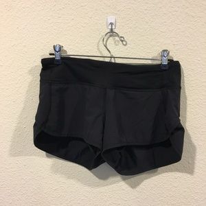 lululemon athletica Shorts - Lululemon black speed shorts lululemon athletica Shorts - Lululemon black speed shorts